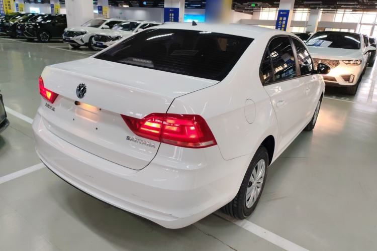 Used Volkswagen Santana 2021 1.5L Automatic Fashion Edition Rear Right 45 Deg