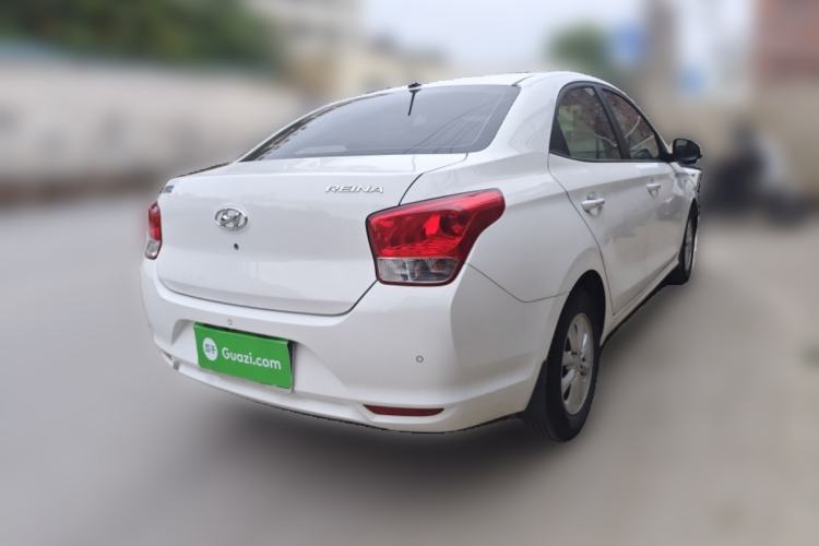 Used Hyundai Verna (older generation) 2017 1.4L Automatic YueXiang Connected Version China V Standard Rear Right 45 Deg