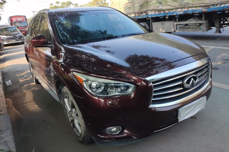 Used Infiniti QX60 2014 2.5 S/C Hybrid Two-Wheel Drive Excellence Edition Front Right 45 Deg