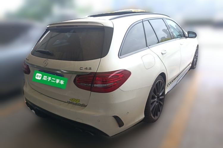 Used Mercedes-Benz C-Class AMG 2019 AMG C 43 4MATIC Estate Special Edition Rear Right 45 Deg