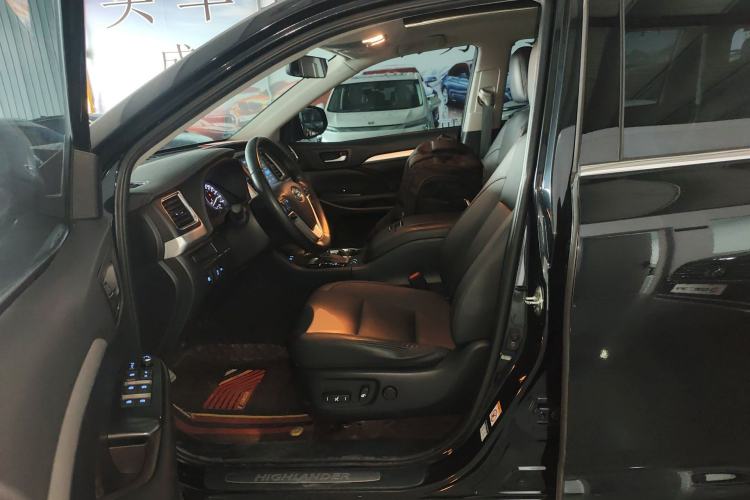 Used Toyota Highlander 2021 2.0T Four-Wheel Drive Luxury Edition 7 Seats Left Front Seat