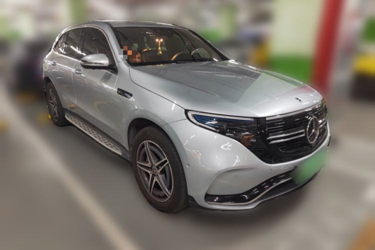 Used Mercedes-Benz EQC 2022 EQC 400 4MATIC Front Right 45 Deg