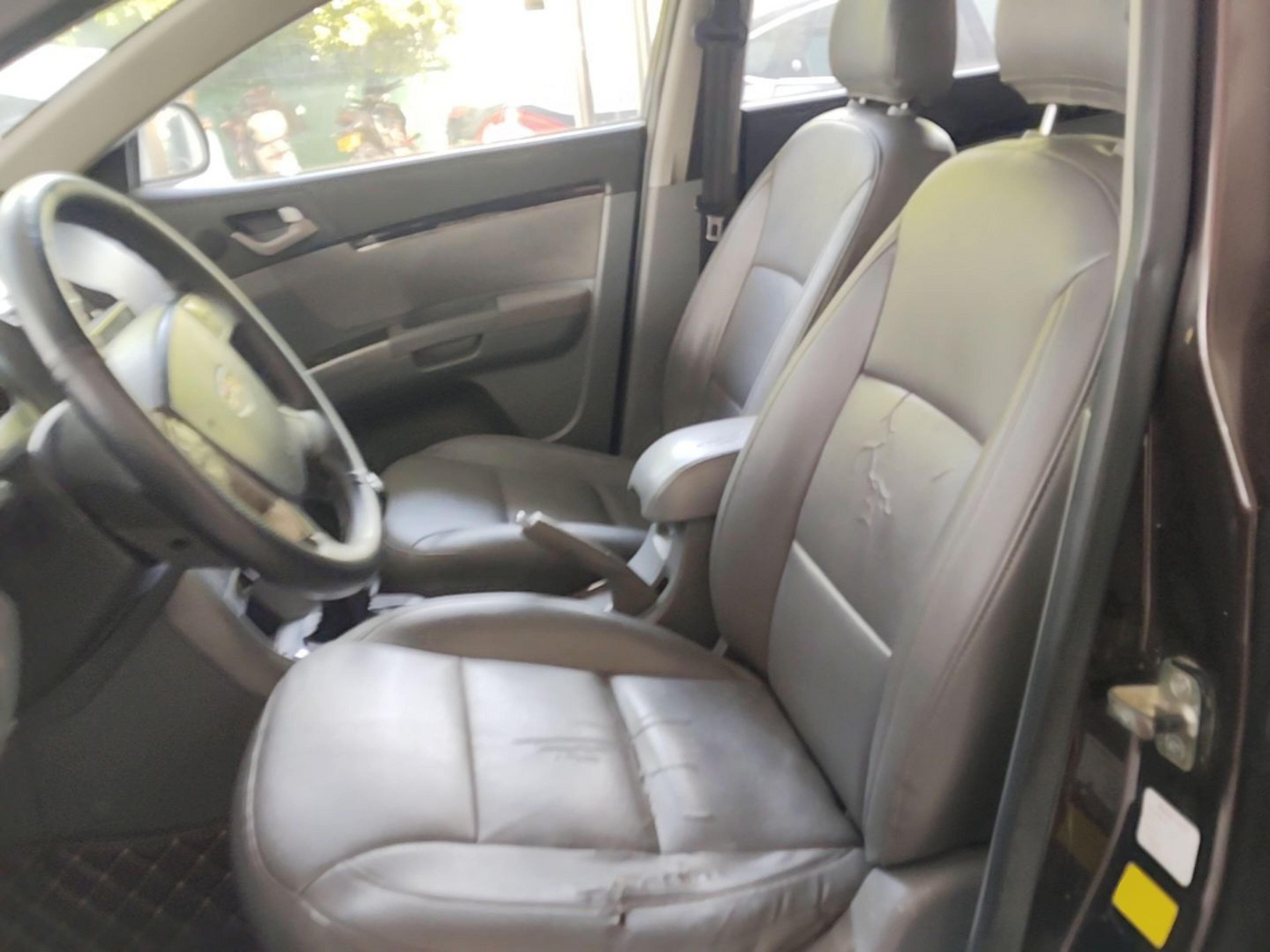 Avant de la voiture