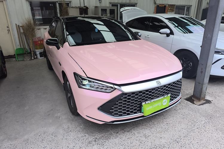 Used BYD Qin PLUS 2024 HONOR Edition DM-i 55KM Leading Model Front Right 45 Deg