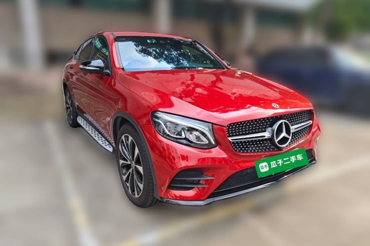 Used Mercedes-Benz GLC Coupe 2017 GLC 260 4MATIC Coupe SUV Front Right 45 Deg