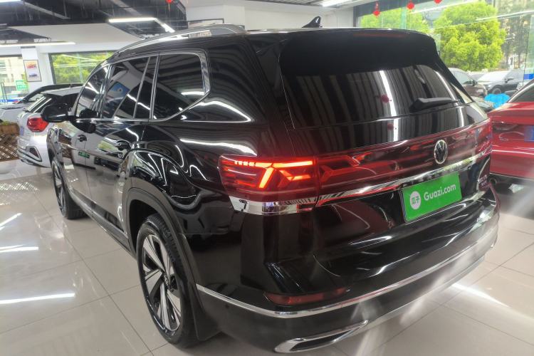 Used Volkswagen Teramont 2022 530 V6 Four-Wheel Drive Prestige Luxury Edition Rear Left 45 Deg