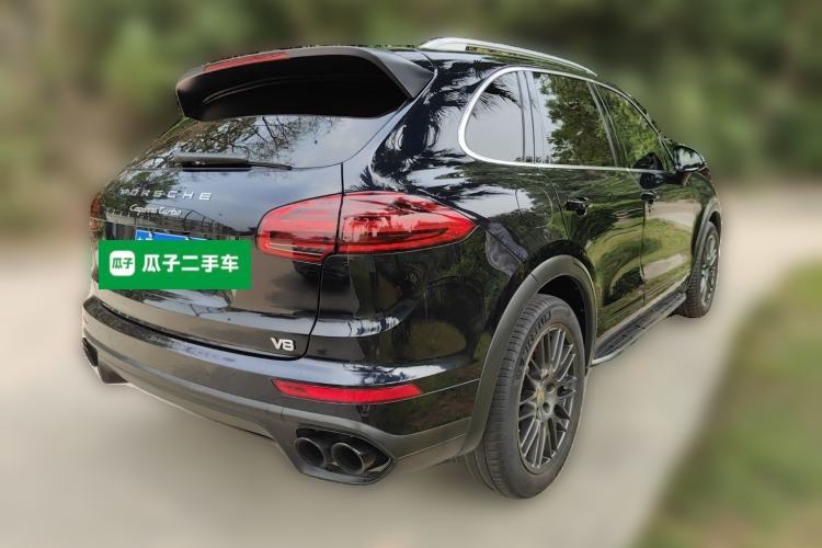 Used Porsche Cayenne 2015 Cayenne Turbo 4.8T Rear Right 45 Deg