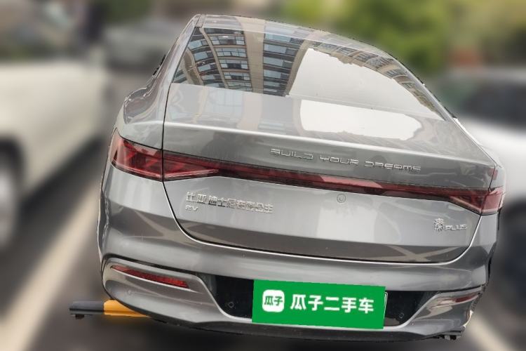 Used BYD Qin PLUS 2021 EV 500KM Luxury Model Rear
