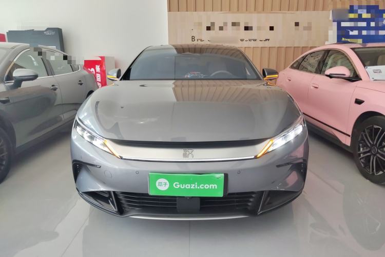 Used BYD Han 2024 EV Glory Edition 605KM Front-Wheel-Drive Premium Model
