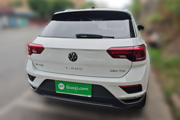 Used Volkswagen T-ROC 2021 280TSI DSG Two-Wheel Drive Comfort Connect Edition Rear