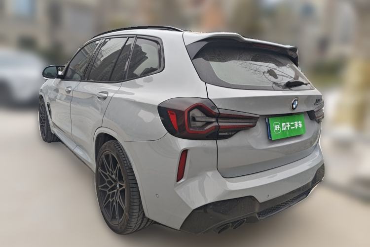 Used BMW X3 M 2022 X3 M Competition Edition Rear Left 45 Deg