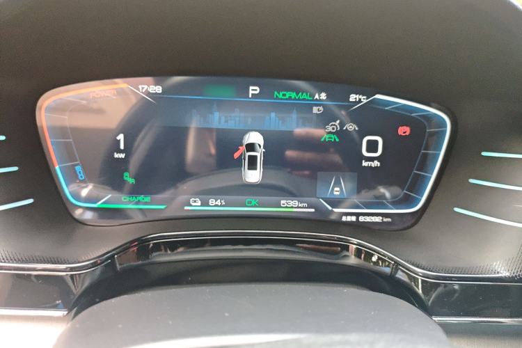 Used BYD Tang New Energy 2022 EV 635 km All-Wheel-Drive Flagship Model Instrument Cluster