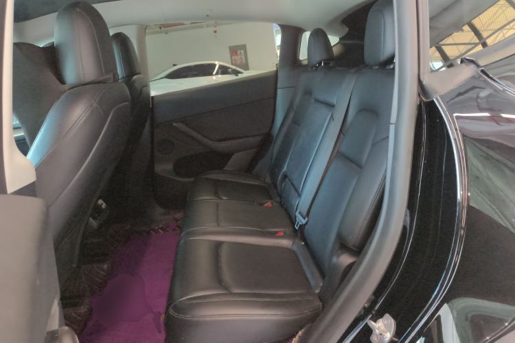 Used Tesla Model Y 2021 Standard Range Rear-Wheel Drive Version Left Rear Seat