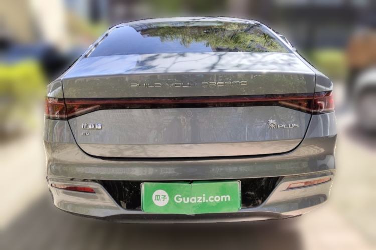 Used BYD Qin PLUS 2021 EV 600KM Flagship Model Rear