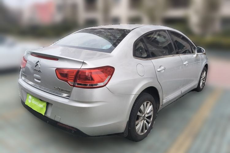 Used Citroen C-Quatre 2013 Sedan 1.6L Manual - Prestige Model Rear Right 45 Deg