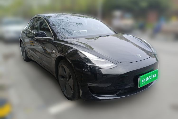 Used Tesla Model 3 2020 Refreshed Version Long-Range Rear-Wheel Drive Front Right 45 Deg