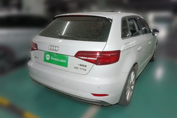 Used Audi A3 2020 Restyled Sportback 35 TFSI Entry-Level China VI Emission Standard Rear Right 45 Deg