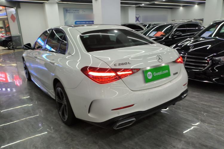 Used Mercedes-Benz C-Class 2022 Revised C 260 L Starry Night Sport Edition Rear Left 45 Deg