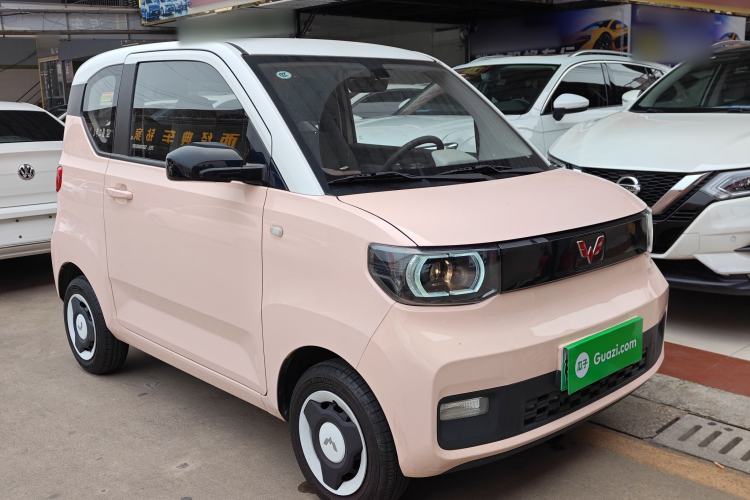 Used Wuling Hongguang MINIEV 2021 Macaron Premium Model – Lithium Iron Phosphate Front Right 45 Deg