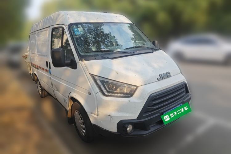 Used JMC Transit 2017 2.8T Commercial Version Short Wheelbase Mid-Roof 3-Seater JX493
