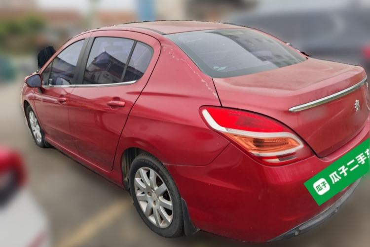 Used Peugeot 308 2012 1.6L Manual Fashion Edition Rear Left 45 Deg