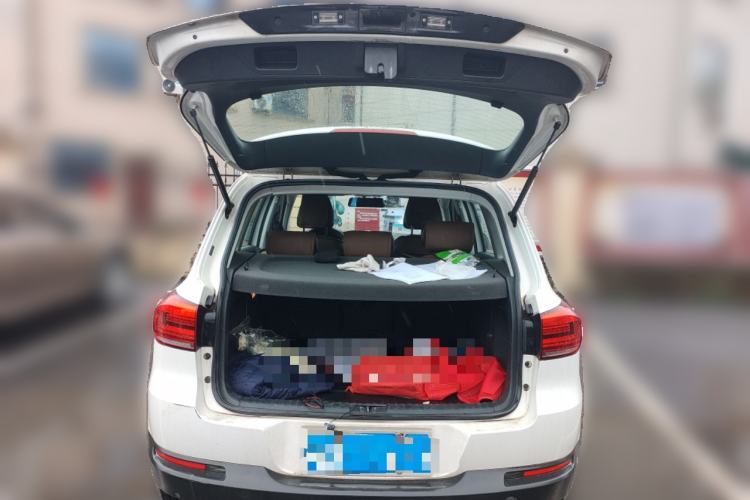 Used Volkswagen Tiguan 2013 1.8TSI Manual Two-Wheel Drive Trend Edition Trunk