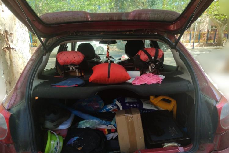 Used Citroen C2 2013 CROSS 1.4L Manual Sport Model Trunk