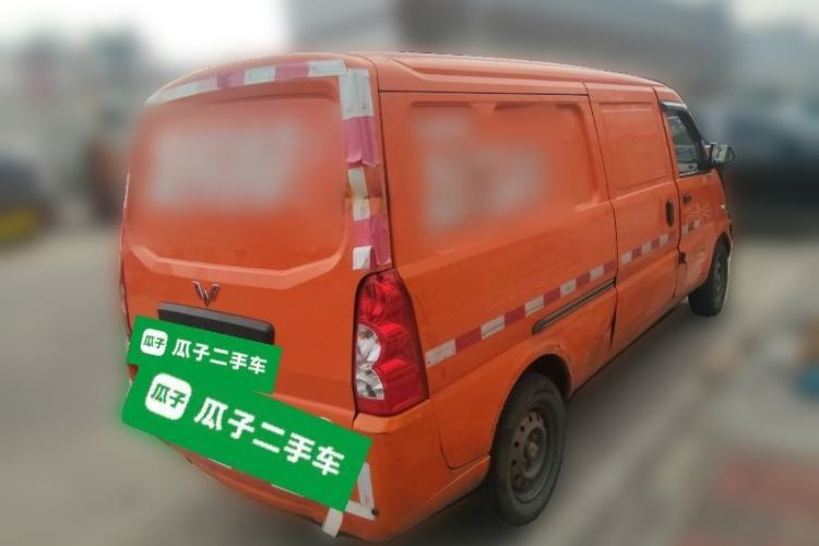 Used Wuling Rongguang EV 2020 Enclosed Window Version Base Model 2 Seats 300 KM Rear Right 45 Deg