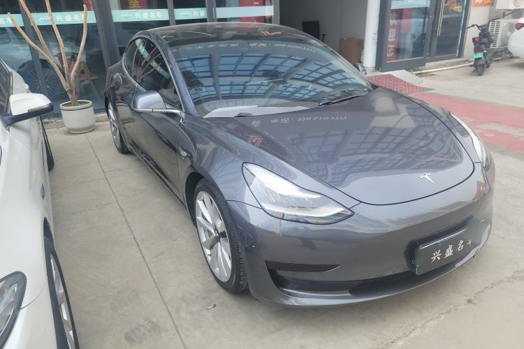 Used Tesla Model 3 2019 Standard Range Rear-Drive Upgraded Version Front Right 45 Deg