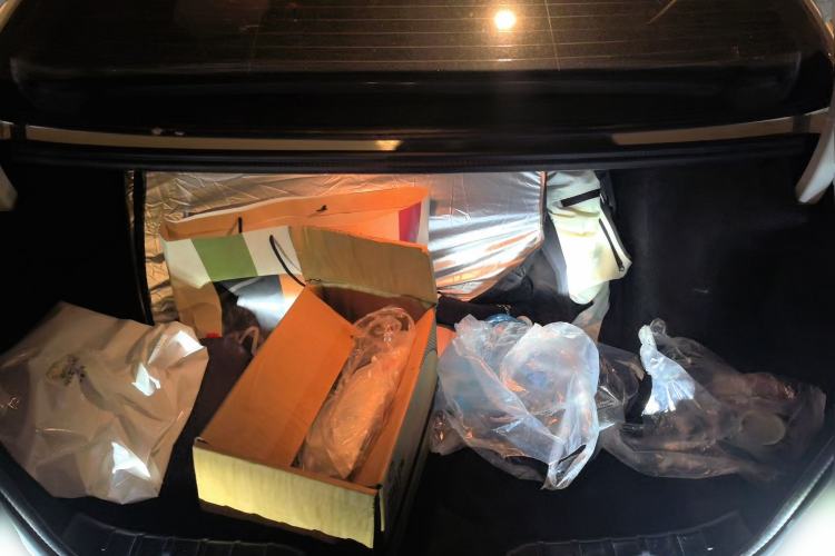 Used BMW 5 Series 2017 528Li Leading Model Trunk