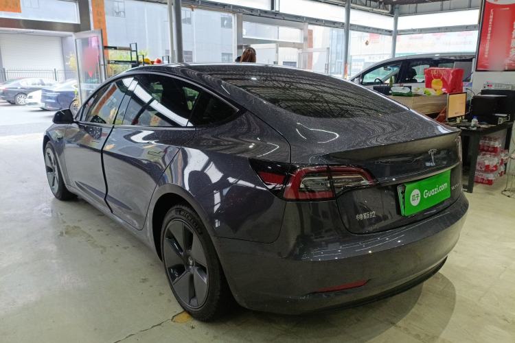 Used Tesla Model 3 2021 Revised Version Standard Range Rear-Wheel Drive Upgraded Edition 3D1 Rear Left 45 Deg