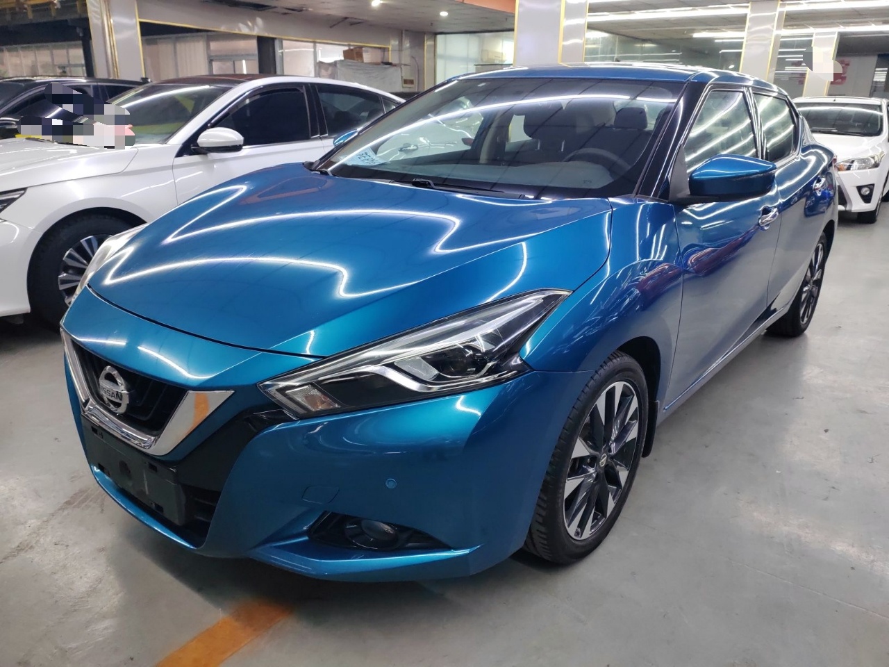 تحت مقدمة السيارة