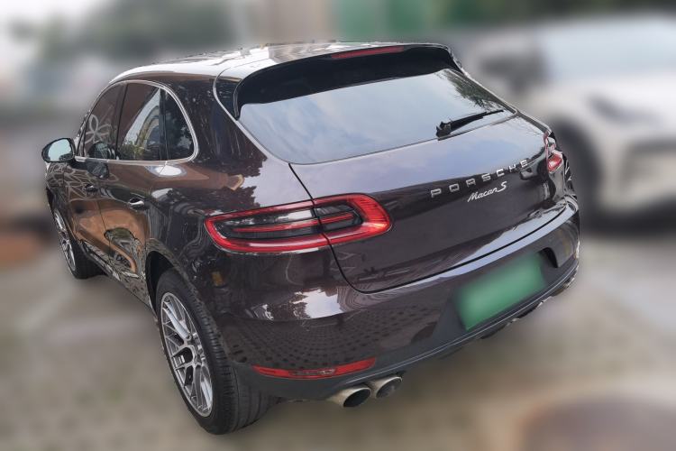 Used Porsche Macan 2017 Macan S 3.0T Rear Left 45 Deg