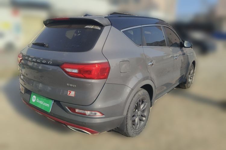 Used Dongfeng Fengon 580 2021 Revised ☆ Star Edition 1.5T Automatic Luxury Version Rear Right 45 Deg