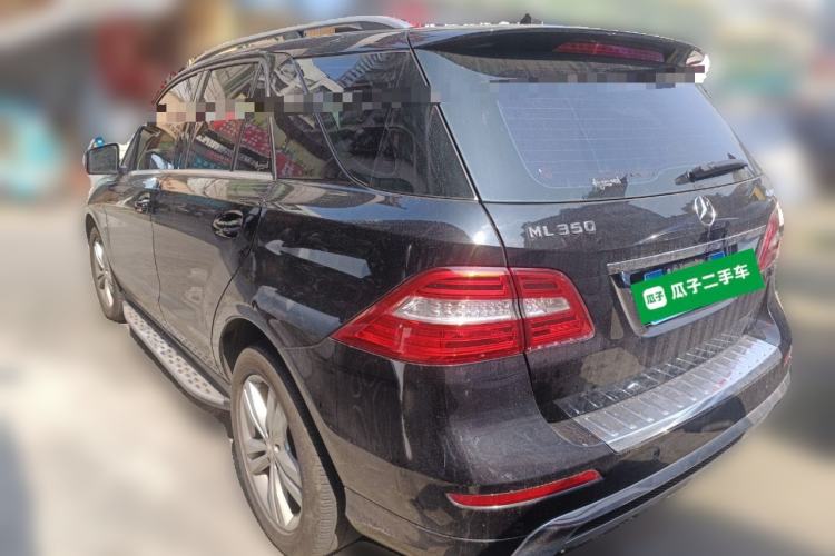 Used Mercedes-Benz M-Class 2012 ML 350 Sport Edition Rear Left 45 Deg