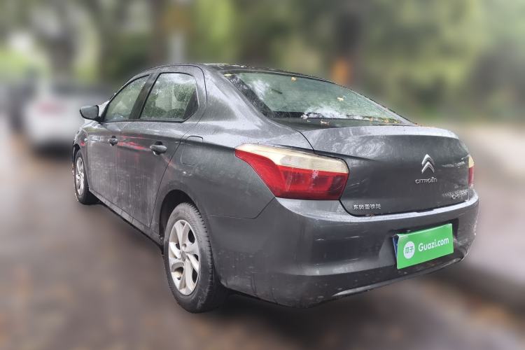 Used Citroen Elysee 2014 1.6L Manual Fashion Edition Rear Left 45 Deg