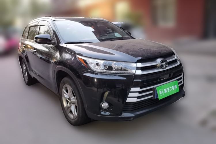 Used Toyota Highlander 2018 2.0T Four-Wheel Drive Luxury Version 7 Seats China VI Standard