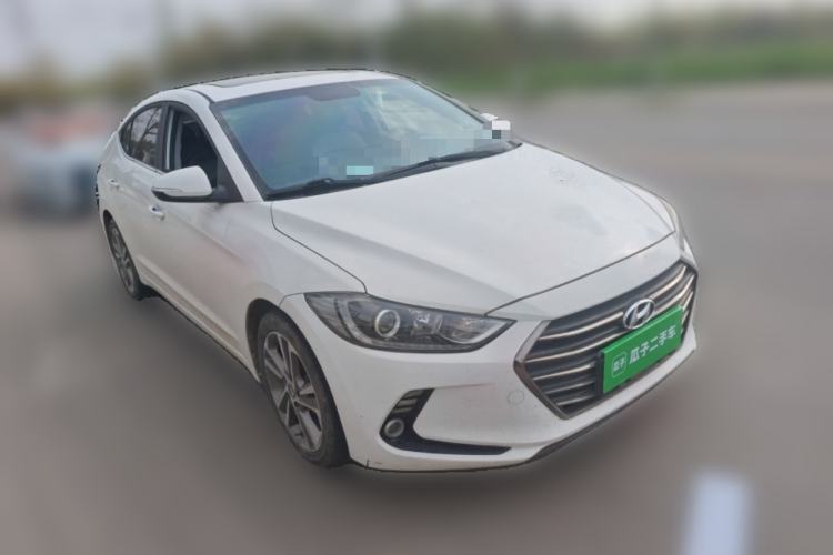Used Hyundai Elantra (6th Generation / Lingdong) 2016 1.6L Automatic ZhiXuan – Elite Version Front Right 45 Deg