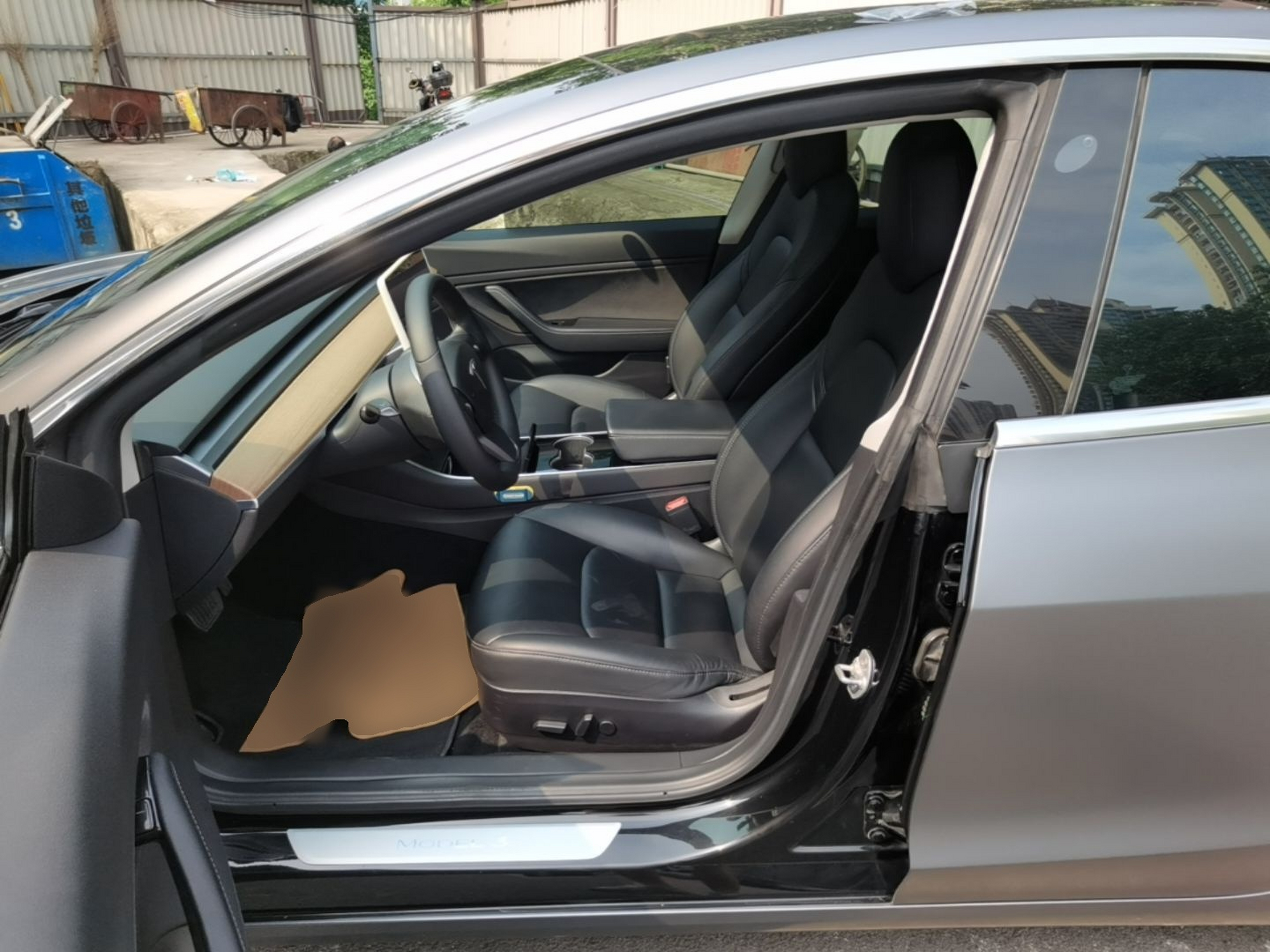 Avant de la voiture