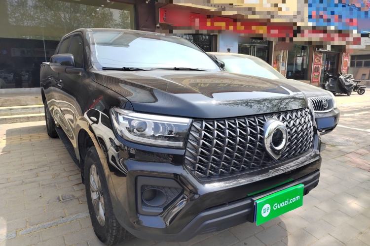 Used Great Wall Poer 2023 2.0T Commercial Version Automatic Diesel Two-Wheel Drive Elite Trim with Long Bed – GW4D20M Front Right 45 Deg