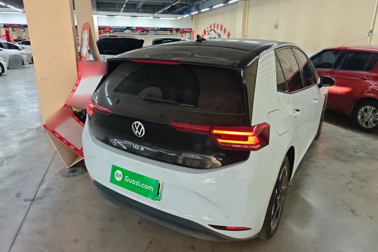 Used Volkswagen ID.3 2023 Upgraded Model Pure Intelligent Enjoyment Version Rear Right 45 Deg