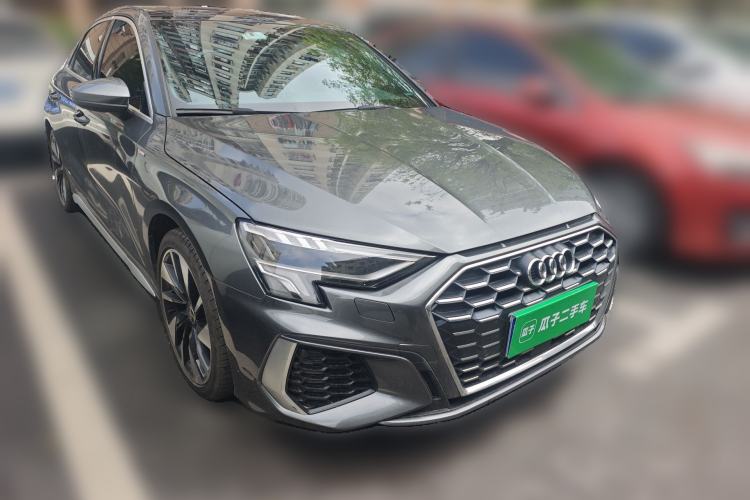 Used Audi A3 2021 A3L Limousine 35 TFSI Fashion Sport Model Front Right 45 Deg