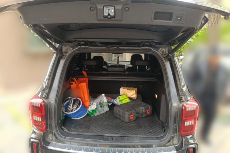 Used GAC Trumpchi GS8 2021 390T Two-Wheel-Drive Dark Knight Edition Trunk