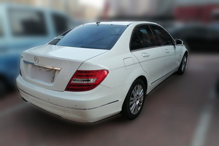 Used Mercedes-Benz C-Class 2011 C 200 CGI Elegant Model Rear Right 45 Deg