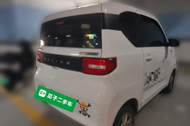 Used Wuling Hongguang MINIEV 2020 Enjoyment Model Lithium Iron Phosphate Rear Right 45 Deg