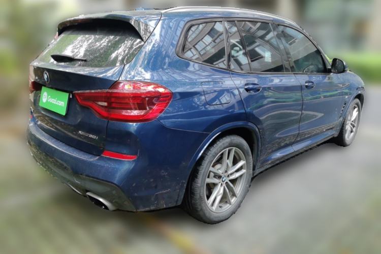 Used BMW X3 2018 xDrive30i Luxury Model M Sport Package China V Rear Right 45 Deg