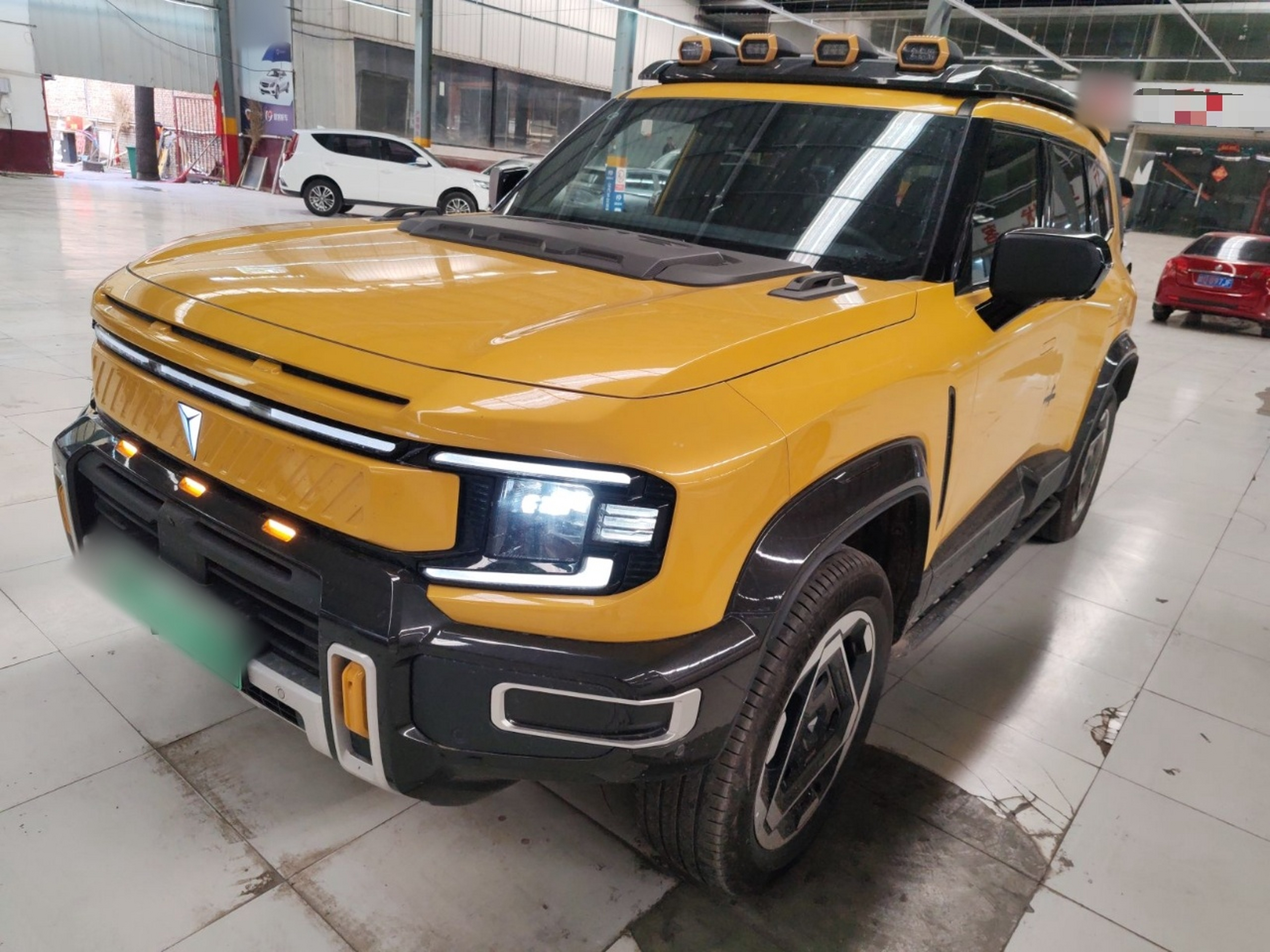 Parte inferior delantera