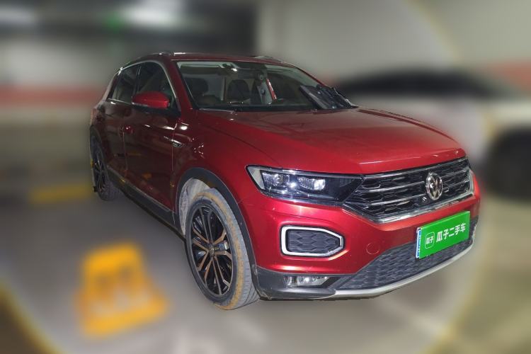 Used Volkswagen T-ROC 2021 Revised Version 280TSI DSG Two-Wheel Drive Comfort & Smart Connectivity Edition Front Right 45 Deg