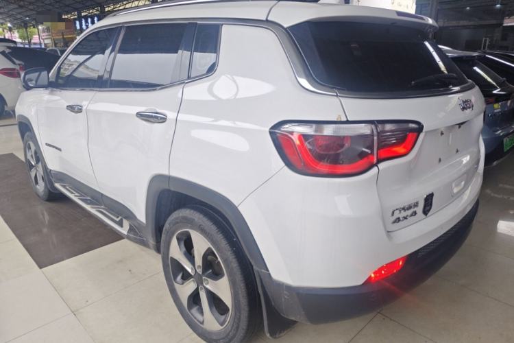 Used Jeep Compass 2017 200T Automatic Prestige Four-Wheel Drive Edition Rear Left 45 Deg