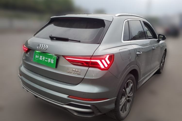 Used Audi Q3 2021 40 TFSI Fashion Dynamic Model Rear Right 45 Deg